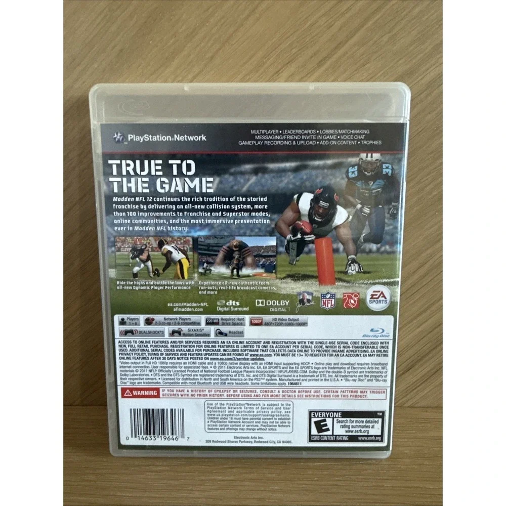 N/A madden nfl